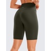 image:imageCRZ YOGA Butterluxe Biker Shorts 8  High Waisted Gym Workout Running Volleyball Spandex Yoga WomensOlive Green