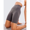 image:imageCRZ YOGA Butterluxe Biker Shorts 8  High Waisted Gym Workout Running Volleyball Spandex Yoga WomensTornado Grey