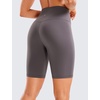 image:imageCRZ YOGA Butterluxe Biker Shorts 8  High Waisted Gym Workout Running Volleyball Spandex Yoga WomensTornado Grey