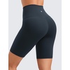 image:imageCRZ YOGA Butterluxe Biker Shorts 8  High Waisted Gym Workout Running Volleyball Spandex Yoga WomensTrue Navy