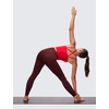 image:imageCRZ YOGA Butterluxe Cross Back Crop Tank Tops for Women  V Neck Padded Spaghetti Straps Yoga Strappy Longline Sports BrasAurora Red