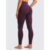 image:imageCRZ YOGA Butterluxe Crossover Waist Leggings 28  Criss Cross Full Length Workout Athletic Womens Yoga PantsDeep Purple