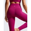 image:imageCRZ YOGA Butterluxe Crossover Waist Leggings 28  Criss Cross Full Length Workout Athletic Womens Yoga PantsMagenta Purple