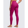 image:imageCRZ YOGA Butterluxe Crossover Waist Leggings 28  Criss Cross Full Length Workout Athletic Womens Yoga PantsMagenta Purple