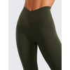 image:imageCRZ YOGA Butterluxe Crossover Waist Leggings 28  Criss Cross Full Length Workout Athletic Womens Yoga PantsOlive Green