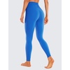image:imageCRZ YOGA Butterluxe Crossover Waist Leggings 28  Criss Cross Full Length Workout Athletic Womens Yoga PantsSparkle Blue