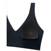 image:imageCRZ YOGA Butterluxe V Neck U Back Sports Bras for Women  Low Cut Padded Wireless Basic Yoga TopTrue Navy