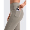 image:imageCRZ YOGA Butterluxe Workout Leggings Pockets 25  High Waisted Gym Womens Yoga Pants Buttery SoftWarm Ash Grey