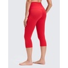 image:imageCRZ YOGA Butterluxe Yoga Capris Leggings 19  High Waisted Workout Buttery Soft Athletic Lounge Womens Crop PantsAurora Red