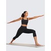 image:imageCRZ YOGA Butterluxe Yoga Capris Leggings 19  High Waisted Workout Buttery Soft Athletic Lounge Womens Crop PantsBlack