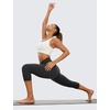 image:imageCRZ YOGA Butterluxe Yoga Capris Leggings 19  High Waisted Workout Buttery Soft Athletic Lounge Womens Crop PantsBlack