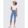 image:imageCRZ YOGA Butterluxe Yoga Capris Leggings 19  High Waisted Workout Buttery Soft Athletic Lounge Womens Crop PantsOasis Blue
