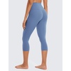 image:imageCRZ YOGA Butterluxe Yoga Capris Leggings 19  High Waisted Workout Buttery Soft Athletic Lounge Womens Crop PantsOasis Blue