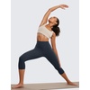 image:imageCRZ YOGA Butterluxe Yoga Capris Leggings 19  High Waisted Workout Buttery Soft Athletic Lounge Womens Crop PantsTrue Navy