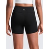 image:imageCRZ YOGA Girls Butterluxe No Front Seam Athletic Biker Shorts  Dance Casual Yoga Kids Teen SummerBlack