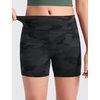 image:imageCRZ YOGA Girls Butterluxe No Front Seam Athletic Biker Shorts  Dance Casual Yoga Kids Teen SummerDark Grey Camouflage 2