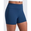 image:imageCRZ YOGA Girls Butterluxe No Front Seam Athletic Biker Shorts  Dance Casual Yoga Kids Teen SummerFrench Navy