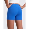 image:imageCRZ YOGA Girls Butterluxe No Front Seam Athletic Biker Shorts  Dance Casual Yoga Kids Teen SummerSparkle Blue