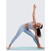 image:imageCRZ YOGA Girls Butterluxe Racerback Sports Bra  Yoga Athletic Casual Tops Scoop Neck Padded Crop Kids TeenCambric Blue