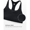 image:imageCRZ YOGA Girls Softness Mold Butterluxe Racerback Sports Bra  Athletic Yoga Casual U Neck Scoop Teen KidsBlack