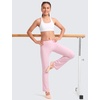 image:imageCRZ YOGA Girls Softness Mold Butterluxe Racerback Sports Bra  Athletic Yoga Casual U Neck Scoop Teen KidsWhite