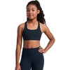 image:imageCRZ YOGA Girls Softness Mold Butterluxe Racerback Sports Bra  Athletic Yoga Casual U Neck Scoop Teen KidsTrue Navy