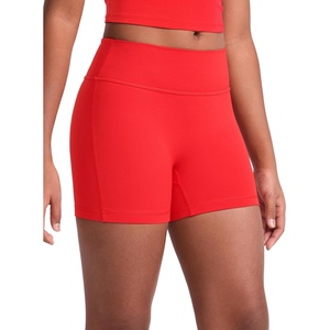 image:imageCRZ YOGA Girls Butterluxe No Front Seam Athletic Biker Shorts  Dance Casual Yoga Kids Teen SummerDeep Red