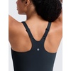 image:imageCRZ YOGA Butterlift Adjustable VBack Crop Tank Tops for Women  Racerback V Neck Padded Longline Sports Bras Pilates WorkoutTrue Navy