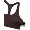 image:imageCRZ YOGA Butterlift CutOut Racerback Sports Bras for Women  Scoop Neck Medium Impact Padded Pilates Gym Workout TopHot Fudge Brown