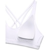 image:imageCRZ YOGA Butterlift Strappy Sports Bras for Women  Padded Low Cut Scoop Neck Cross Back Pilates Yoga TopWhite