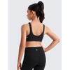 image:imageCRZ YOGA Girls Butterluxe U Back Sports Bra  Yoga Athletic Casual Tops Scoop Neck Padded Crop Kids TeenBlack