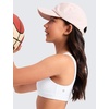 image:imageCRZ YOGA Girls Butterluxe U Back Sports Bra  Yoga Athletic Casual Tops Scoop Neck Padded Crop Kids TeenWhite