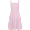 image:imageCRZ YOGA Girls Cloudweight Double Lined Square Neck Casual Dress  Dance Tennis Athletic Pockets Knee Length Sleeveless TeenStrawberry Pink