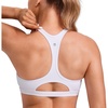 image:imageCRZ YOGA Butterlift CutOut Racerback Sports Bras for Women  Scoop Neck Medium Impact Padded Pilates Gym Workout TopWhite