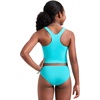 image:imageCRZ YOGA Girls Tankini Set 2 Piece Swimsuit  Beach Sports Bathing Suit High Neck Racerback Padded Kids TeenTurquoise