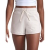 image:imageCRZ YOGA Girls Cloud Jersey Dolphin Casual Sweat Shorts  Lounge Athletic Tennis Soccer Pockets Drawstring Kids TeenMilky White