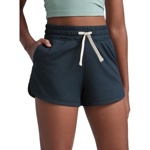 image:imageCRZ YOGA Girls Cloud Jersey Dolphin Casual Sweat Shorts  Lounge Athletic Tennis Soccer Pockets Drawstring Kids TeenTrue Navy