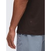 image:imageCRZ YOGA CottonBlend Athletic Shirts for Men  Short Sleeve Moisture Wicking Soft Workout Casual Tee Tops Basic TShirtHot Fudge Brown