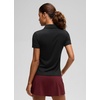 image:imageCRZ YOGA Golf Polo Shirts Short Sleeve for Women UPF 50  Sun Protection Tennis Athletic Collared Tops Lightweight Quick DryBlack