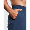 image:imageCRZ YOGA Mens 2 in 1 Running Shorts 7  Lined Workout Quick Dry Lightweight for Sports Athletic with PocketsElectric Blue