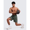 image:imageCRZ YOGA Mens 2 in 1 Running Shorts 7  Lined Workout Quick Dry Lightweight for Sports Athletic with PocketsGrey Sage