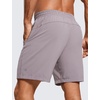 image:imageCRZ YOGA Mens 2 in 1 Running Shorts 7  Lined Workout Quick Dry Lightweight for Sports Athletic with PocketsLunar Rock