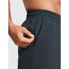image:imageCRZ YOGA Mens 2 in 1 Running Shorts 7  Lined Workout Quick Dry Lightweight for Sports Athletic with PocketsMelanite