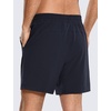 image:imageCRZ YOGA Mens 2 in 1 Running Shorts 7  Lined Workout Quick Dry Lightweight for Sports Athletic with PocketsNavy