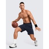 image:imageCRZ YOGA Mens 2 in 1 Running Shorts 7  Lined Workout Quick Dry Lightweight for Sports Athletic with PocketsNavy
