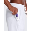image:imageCRZ YOGA Mens 2 in 1 Running Shorts 7  Lined Workout Quick Dry Lightweight for Sports Athletic with PocketsWhite