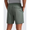 image:imageCRZ YOGA Mens All Day Comfy PullOn Shorts 7  Golf Casual Elastic Waist Quick Dry for Athletic Daily with PocketsGrey Sage