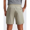 image:imageCRZ YOGA Mens All Day Comfy PullOn Shorts 7  Golf Casual Elastic Waist Quick Dry for Athletic Daily with PocketsKhali Barley
