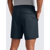 image:imageCRZ YOGA Mens All Day Comfy PullOn Shorts 7  Golf Casual Elastic Waist Quick Dry for Athletic Daily with PocketsTrue Navy