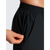 image:imageCRZ YOGA Mens Lightweight Workout Shorts 7  Quick Dry for Gym Athletic Workout with Zipper PocketBlack